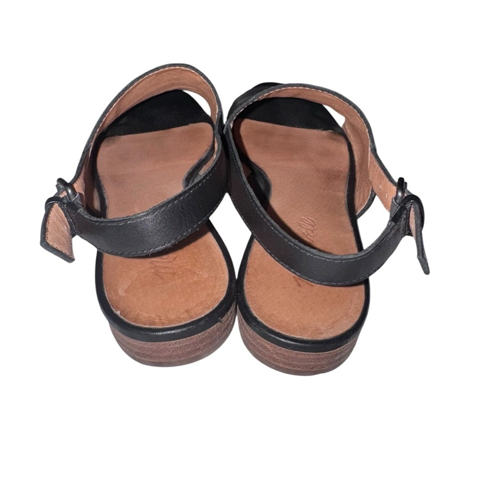 Madewell The Noelle Leather Slingback Sandal Minimalist Capsule Wardrobe sz 8 - Picture 8 of 10
